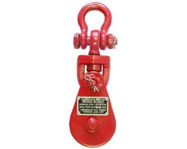 H421 champion snatch block with shackle				